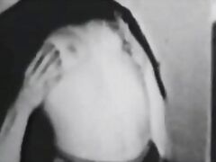 Classic porn video of couple having hardcore sex